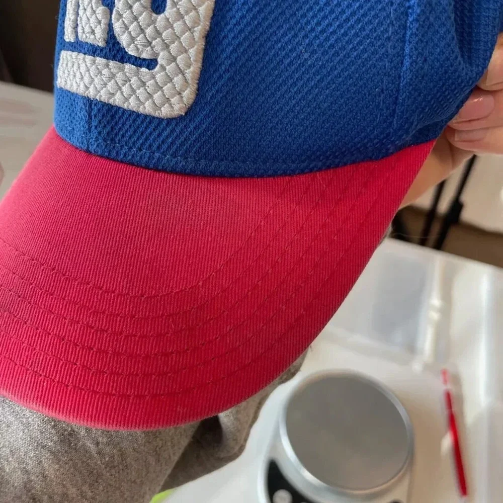 New York Giants‎ NFL New Era Snapback Cap Blue Red Youth Adjustable Football
